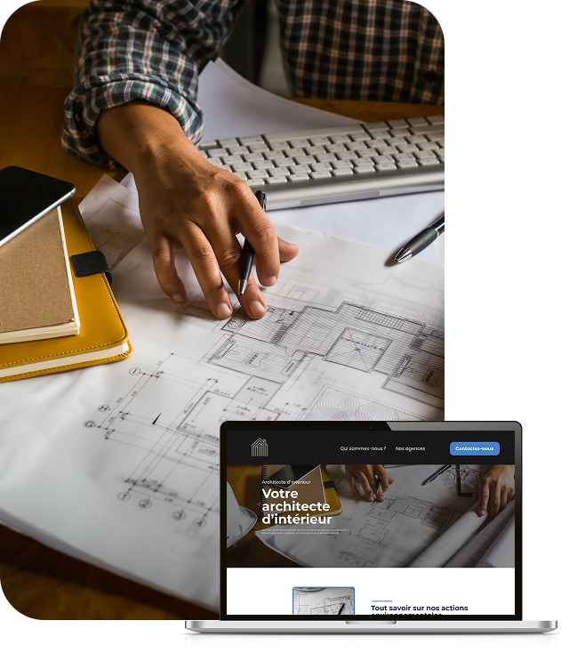 Création de site internet pour architecte