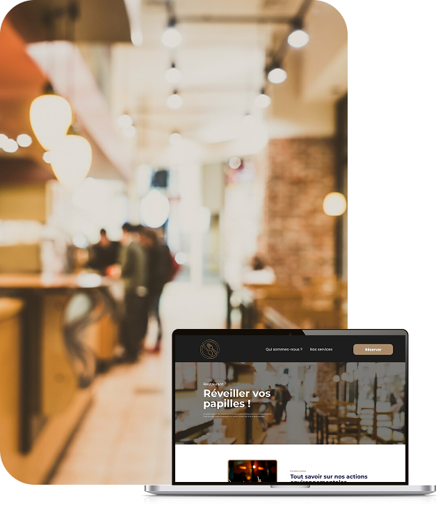 Création de site internet pour restaurant