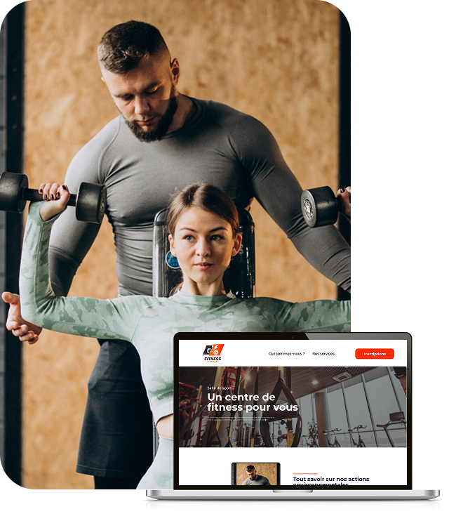 Création de site internet pour salle de sport