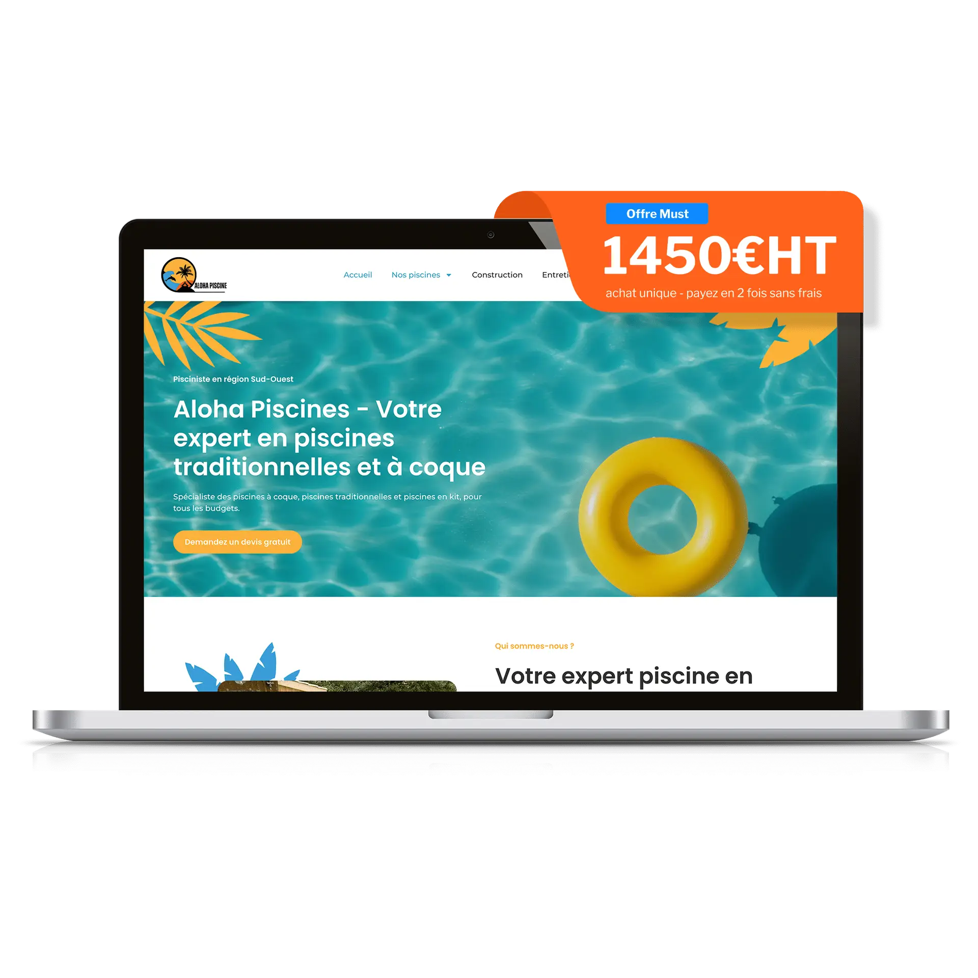 Création de site internet pas cher