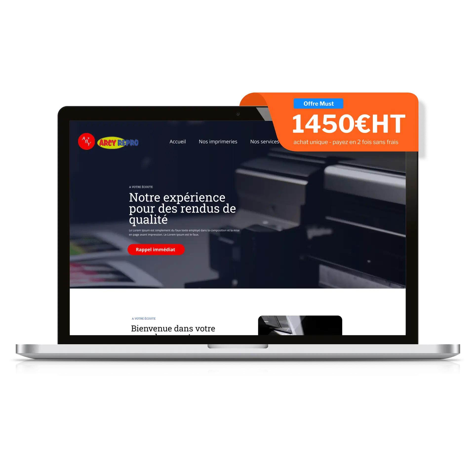 Création de site internet pas cher