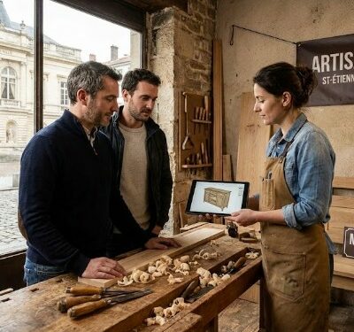 creation site internet artisan saint etienne