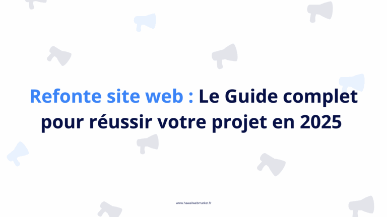 Refonte site web guide complet